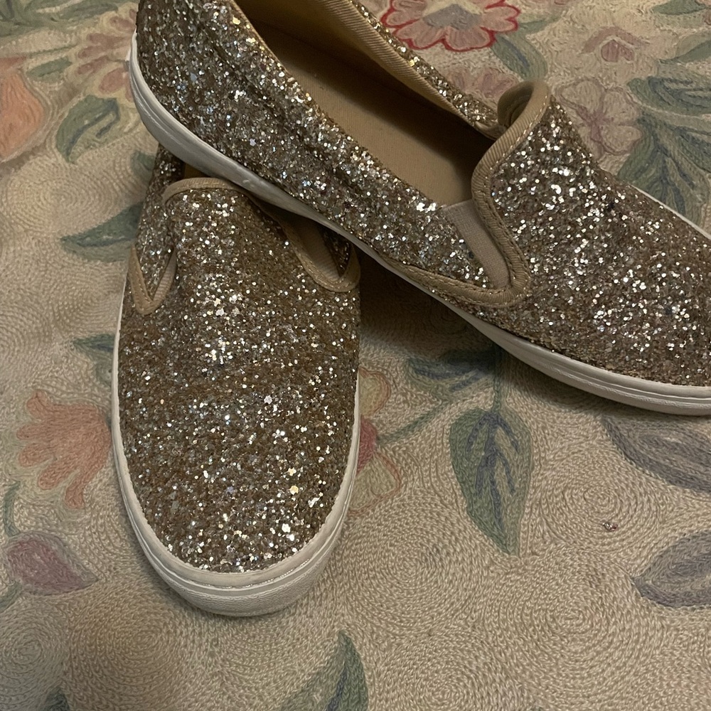 Old Navy Glittery Slip-On Sneakers